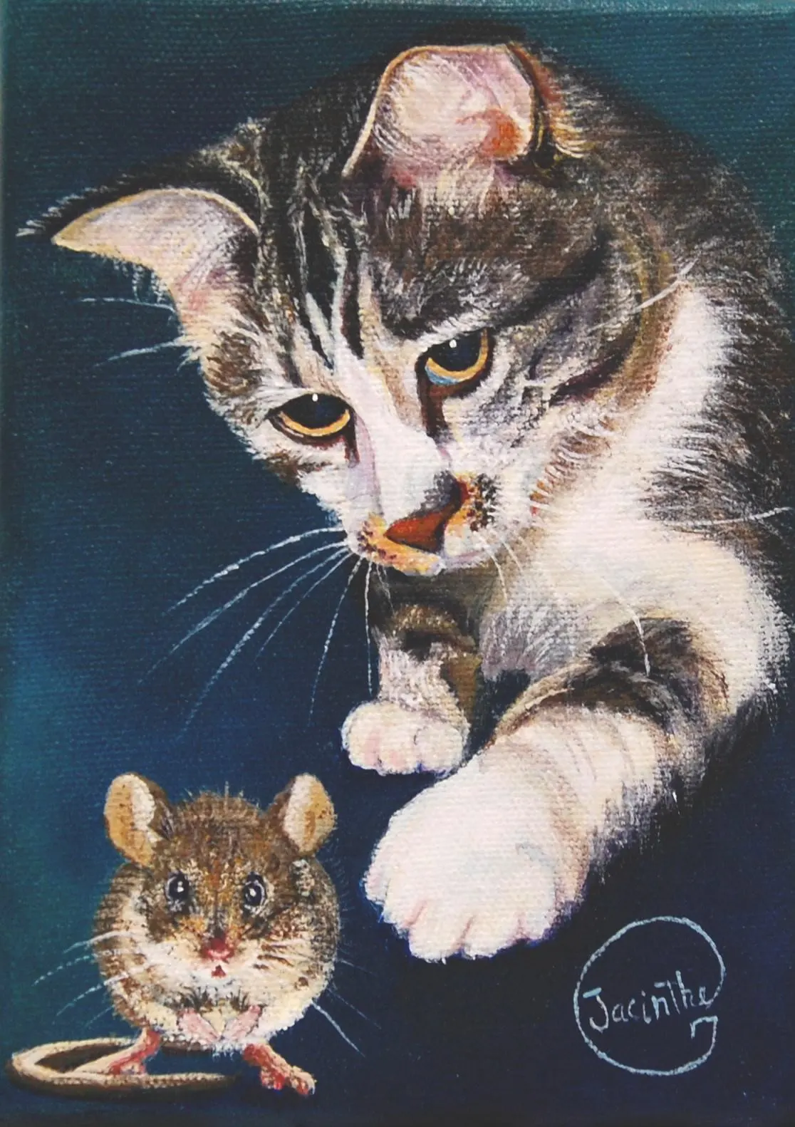 Chat et souris — Jacinthe Grenon Chat et souris