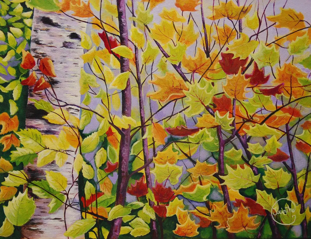 Sentier forêt — Jacinthe Grenon Sentier forêt